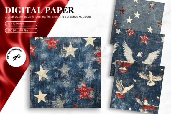 Download Patriotic USA American Flag Background - Premium Resources