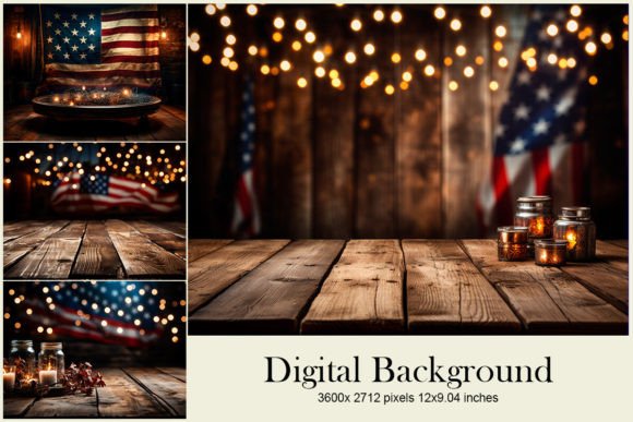 Download Patriotic USA American Flag Background - Premium Resources