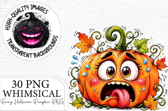Download Funny Halloween Pumpkin Clipart Bundle - Clipart bundle Collection