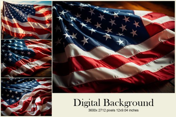 Download Patriotic USA American Flag Background - Premium Resources